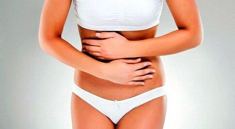 douleurs abdominales dues aux parasites